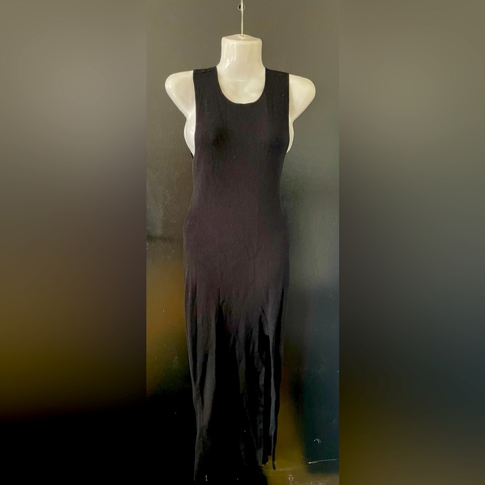 Babaton Ribbed Knit Dress